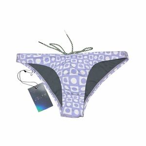 Jolyn Clothing Lavender Geometric Bikini Bottom